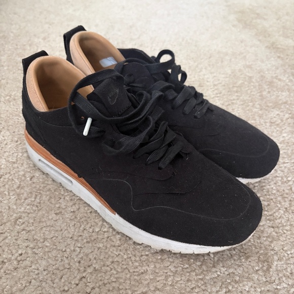 NikeLab Air Max 1 Royal (Black Suede) Size 10